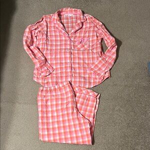 Victoria's Secret Pink Plaid Women's Pajamas